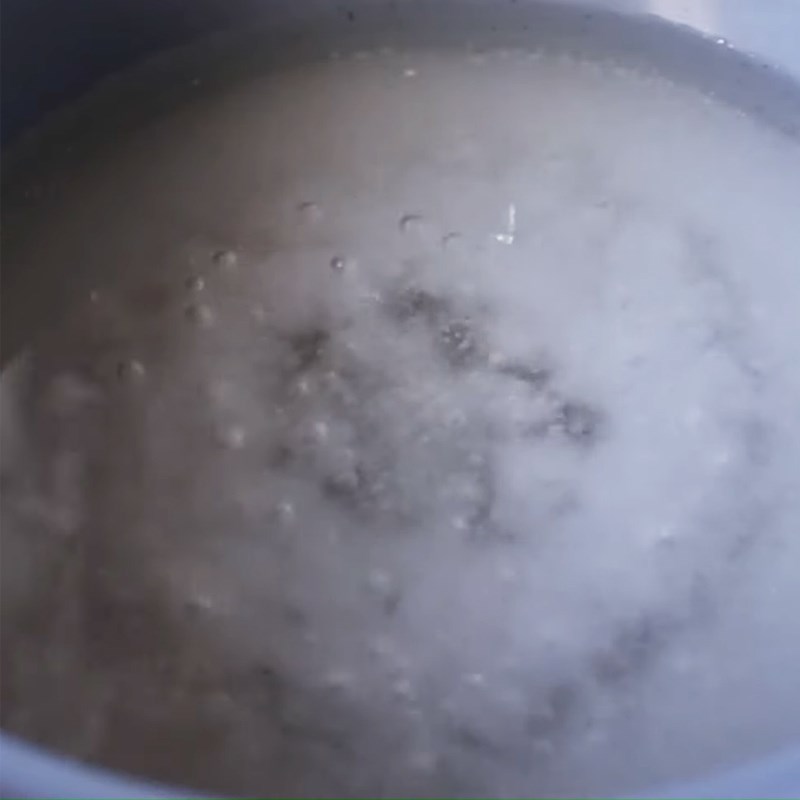 Bước 1 Nấu nước đường Nước đường bánh dẻo