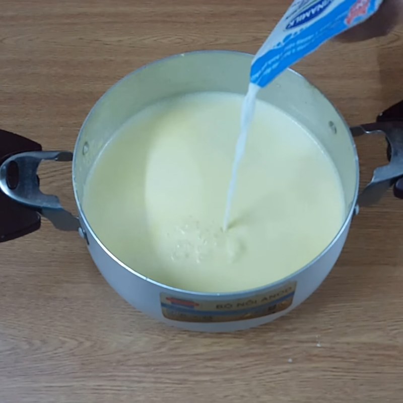 Bước 2 Làm sữa ngô Bánh trung thu sữa ngô lá dứa