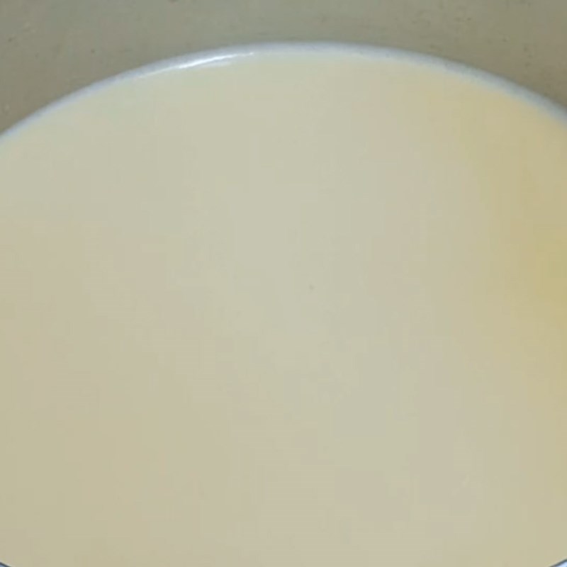 Bước 4 Nấu nước rau câu sữa ngô Bánh trung thu sữa ngô lá dứa