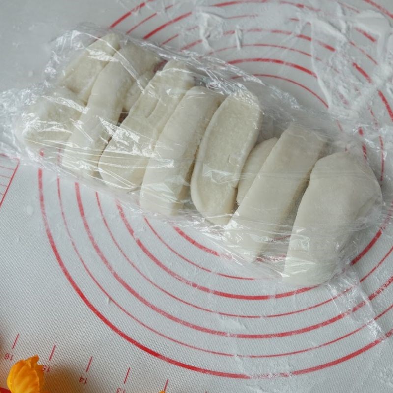Bước 5 Làm vỏ bánh dẻo Bánh trung thu dẻo nhân đậu xanh lá dứa